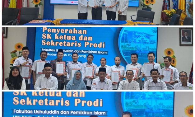 Bersama Melangkah Maju: Selamat kepada Kaprodi dan Sekprodi Magister IQT Periode 2025-2029